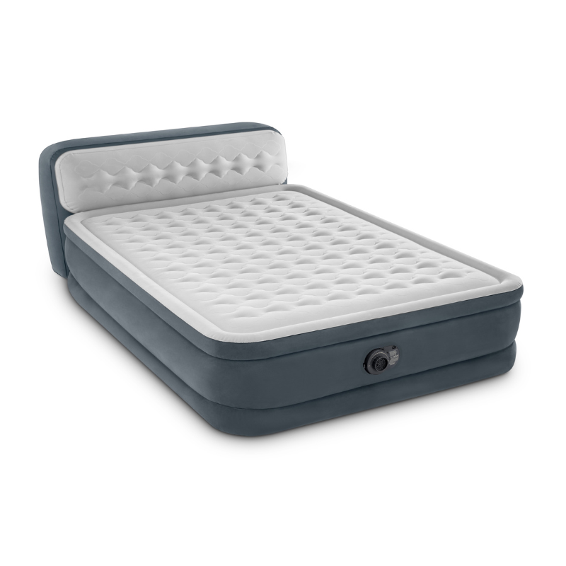 V1032-IXHEADBOARD-64448-202508200920-00 Intex Queen Deluxe Headboard Airbed 64448 - Image 1