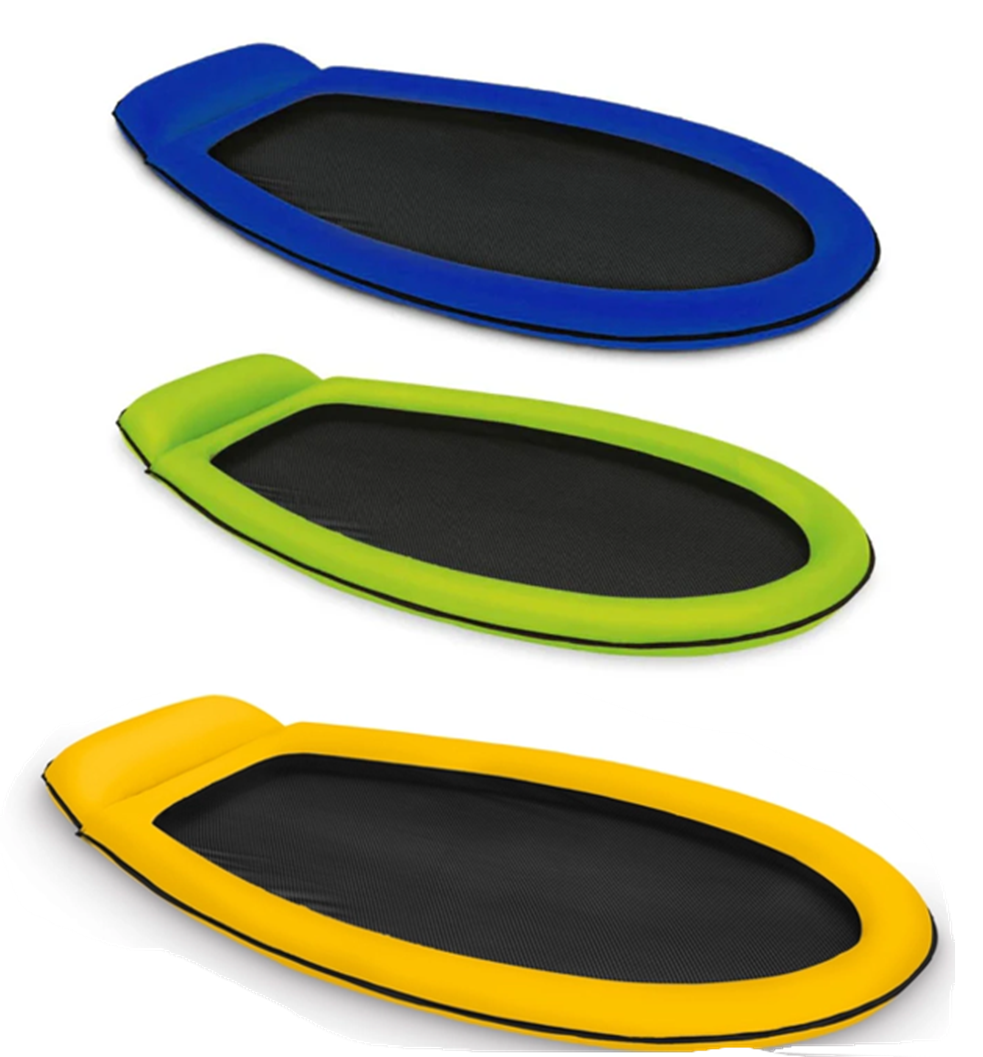 V1032-IXMESH-58836-202508201040-00 Intex Mesh Inflatable Pool Lounge - Great for Travel 58836 - Image 1