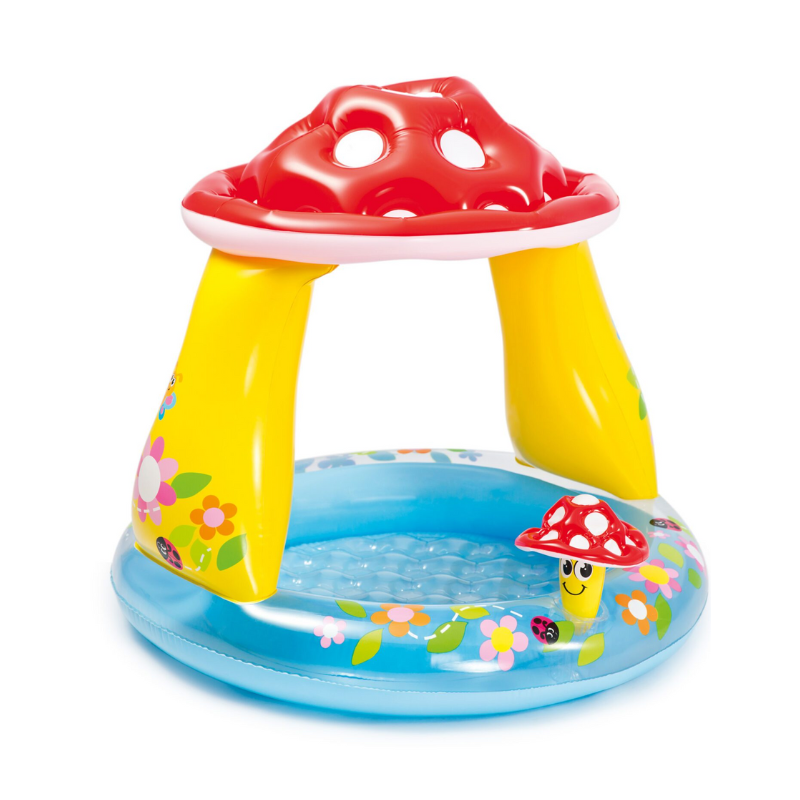 V1032-IXMUSHROOMPOOL-57114-202508200940-00 Intex Mushroom Inflatable Kiddie Pool 57114 - Image 1
