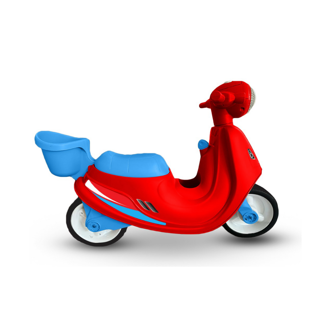 V1032-SHP636_RED-202508201020-00 Volta Foot To Floor Balance Size Push Scooter 3+ SHP636_RED - Image 1