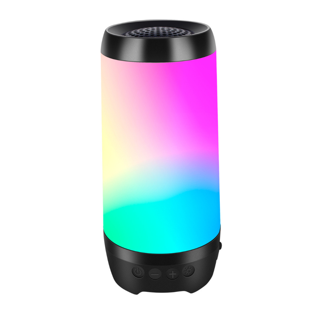 V1032-SP-LIGHTSHOW_HK066-202508201004-00 Spire 6W LED Light Show Bluetooth Waterproof Speaker HK606 - Image 1