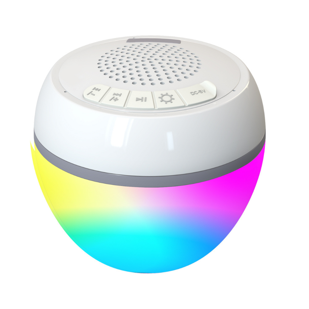 V1032-SPMINIFLOAT_HK603-202508201010-00 Spire 5W Mini Floating LED Bluetooth Waterproof Pool Speaker - HK603 - Image 1