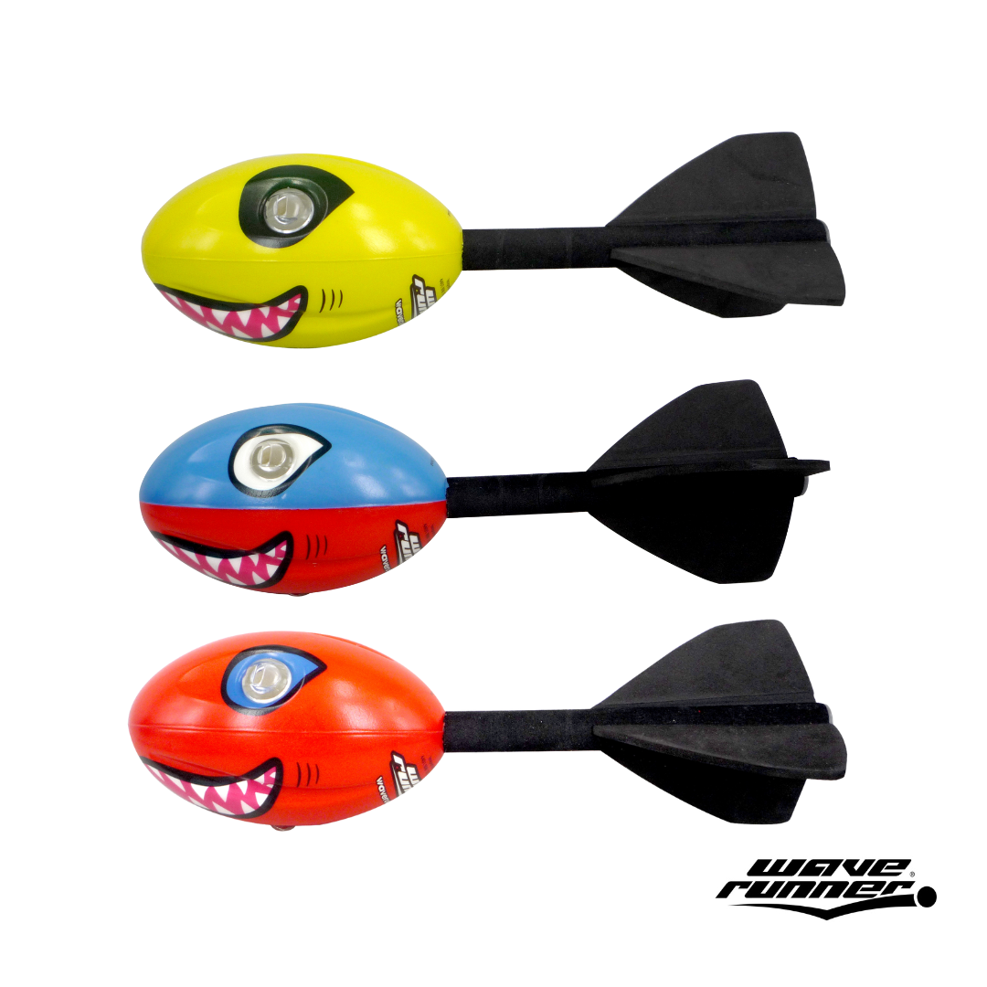 V1032-WR-SHARKWHISTLER-WR800B-FCS-202509090915-00 Wave Runner Shark Whistler Football - WR280 - Image 1