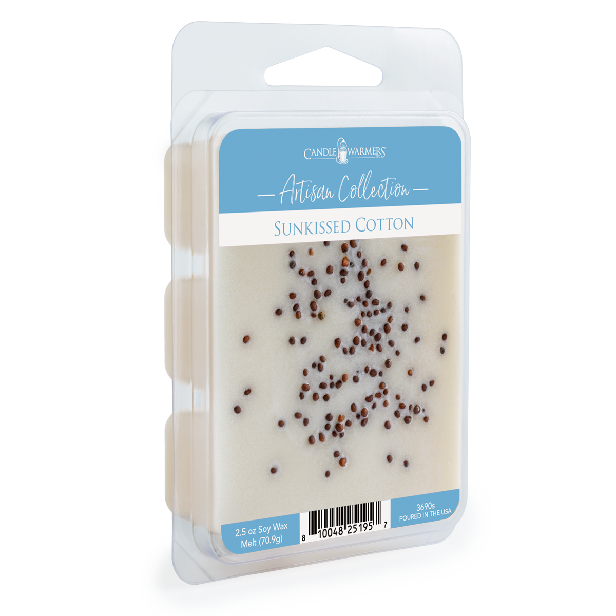 V1049-3690S-202508141845-00 Sunkissed Cotton 2.5 Oz Artisan Melts - Image 1