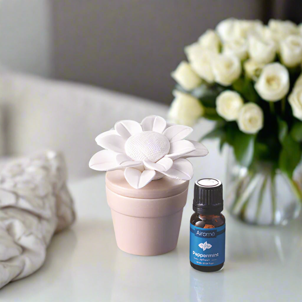 V1049-PDSNF-202508141840-00 Sunflower Porcelain Passive Diffuser - Image 1