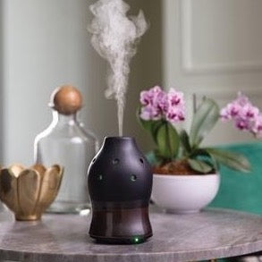 V1049-SDBDP-202508141753-00 Black Dipped Ultrasonic Aroma Diffuser - Image 1