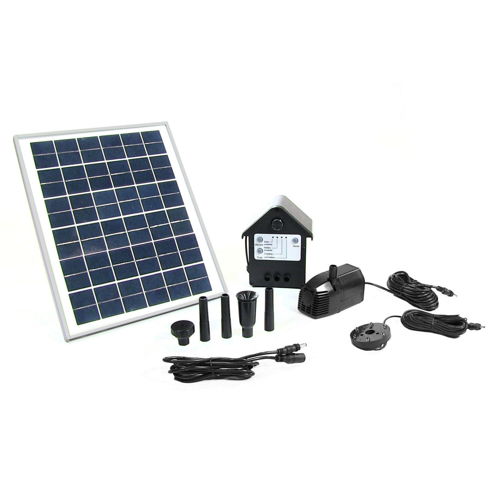 V1060-P010C-202508141953-00 Samland 10W 800LPH Solar Pump for Water Fountain - Image 1