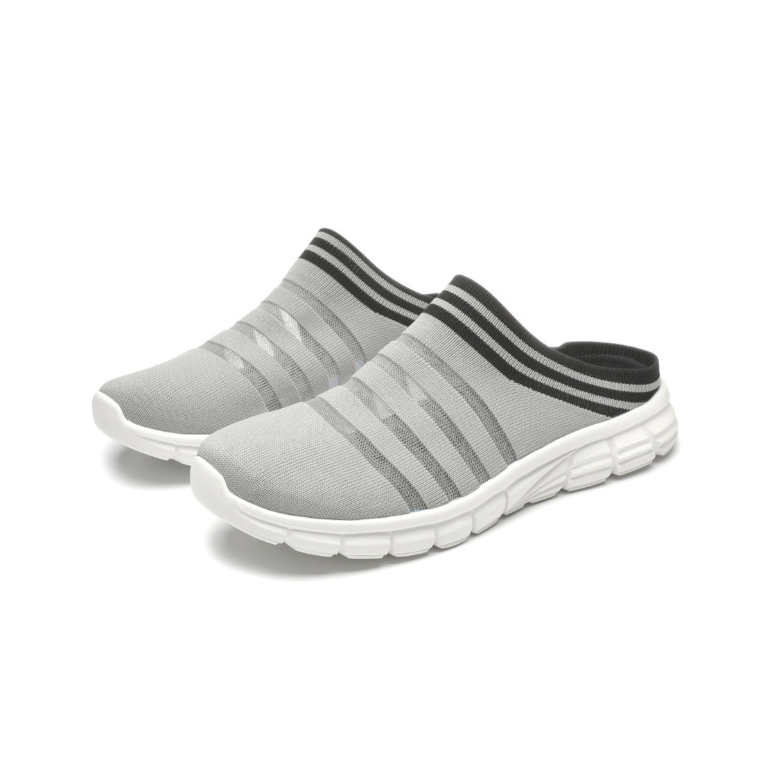 V1068-9353560003822-202509041355-00 MEN'S BIRD'S NEST HALF-SANDALS 4555 - MEN - Grey / AUS Ladies9.5/Men7.5/EU41/25.5cm - Image 1