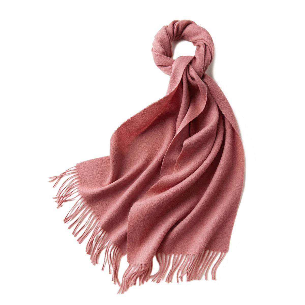 V1068-9353560036912-202509041415-00 100% MERINO VIRGIN WOOL SCARF 970116 PINK - Image 1