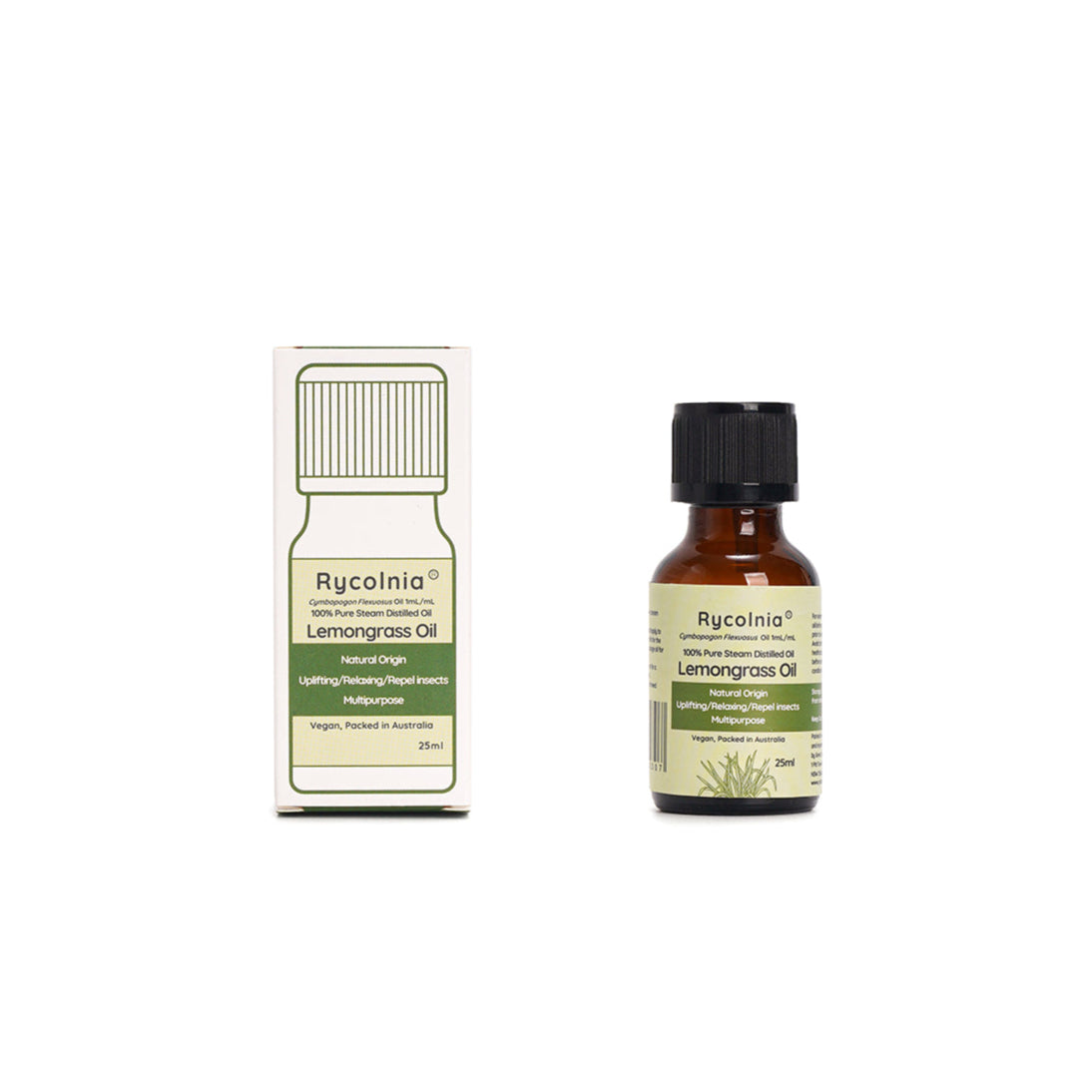 V1068-9356607002307-202509041407-00 Rycolnia 100% Australian Lemongrass Essential Oil - Image 1
