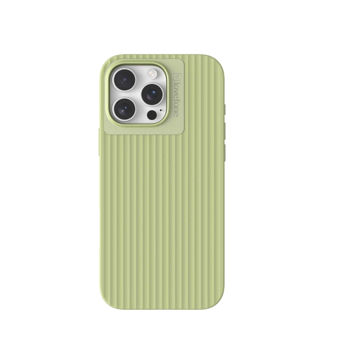 V1090-CASLOVSUITIPN1314-LIM-202509100936-00 Lovefone Suitcase Case iPhone 13/14 Lime Luggage - Image 1