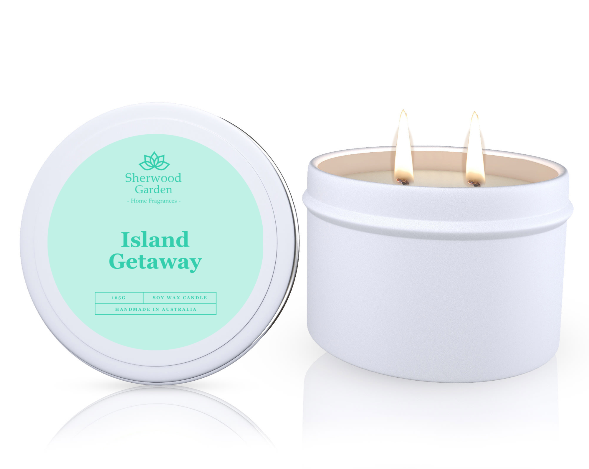 V1108-SGHFSWCT165-IG-202509170830-00 Island Getaway Soy Candle Tin 165g - Image 1