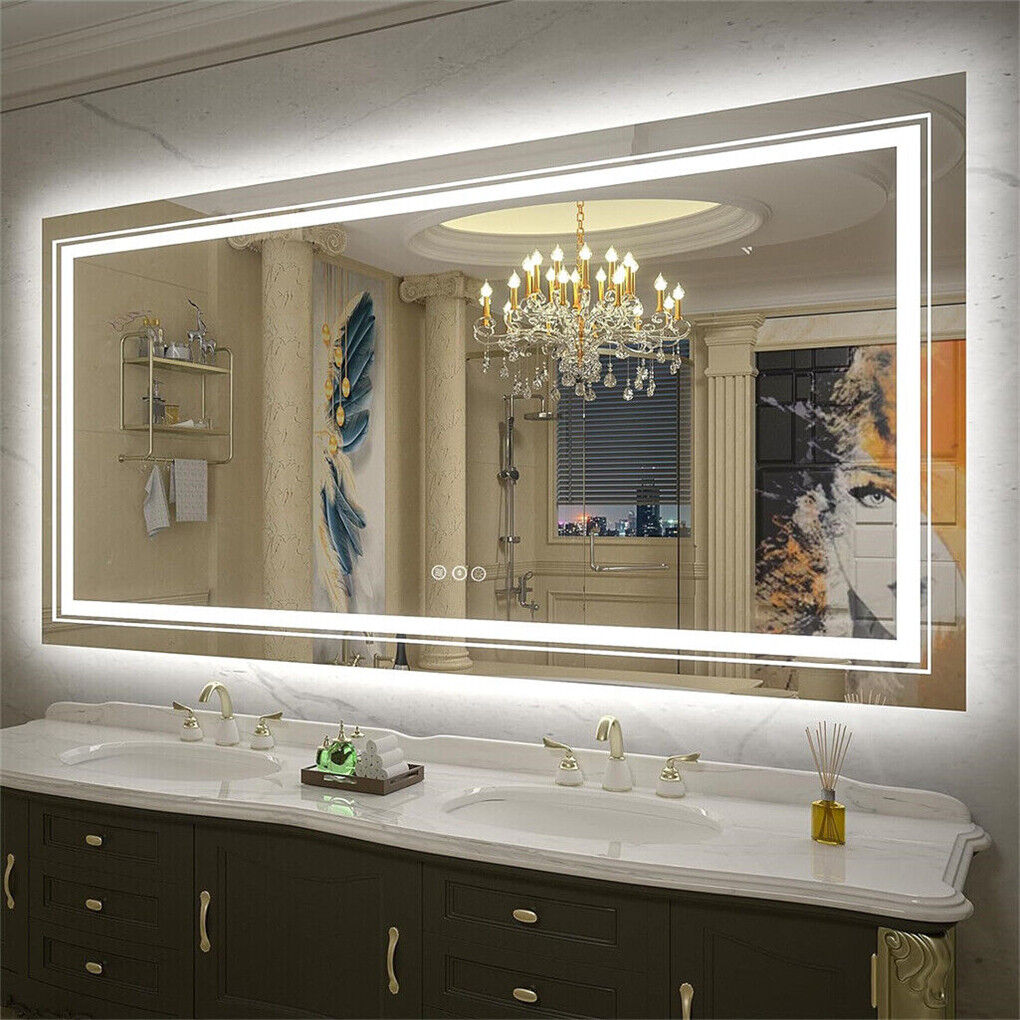 V178-66717-202508050940-00 1050x500mm LED Bathroom Mirror Anti-fog Shatterproof - Image 1