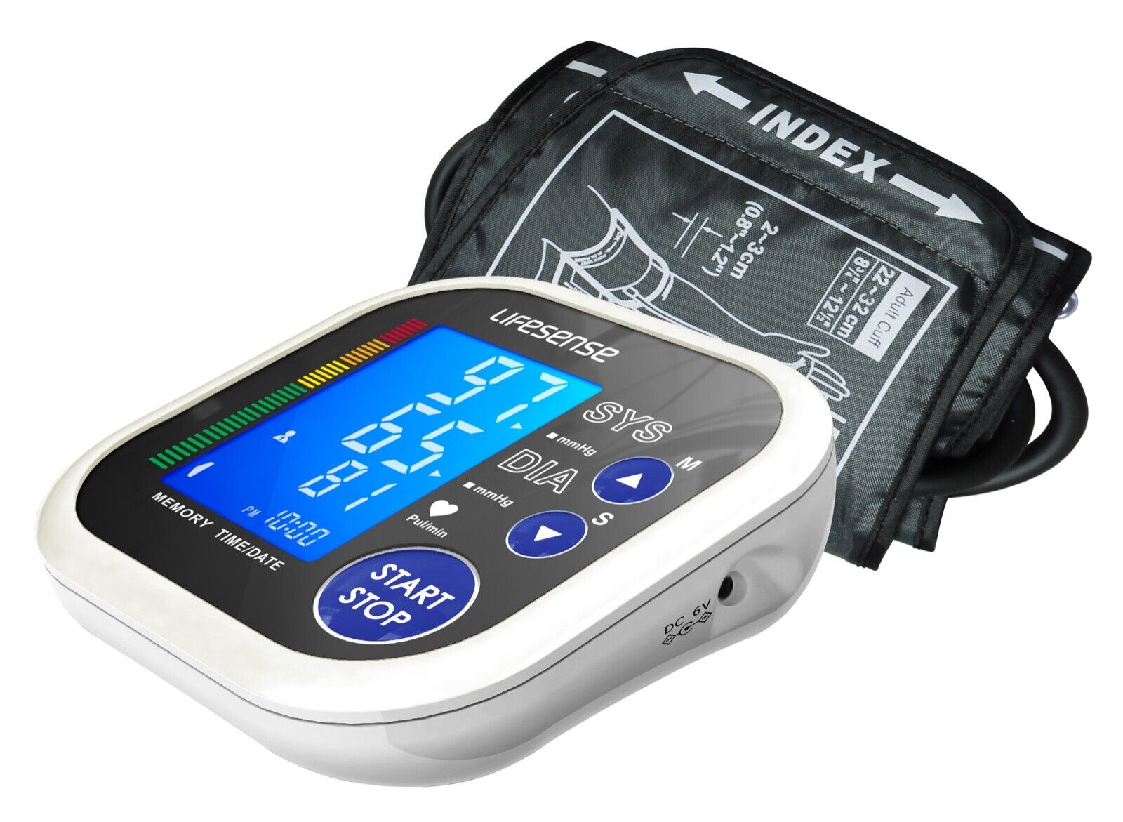 V178-66860-202508051110-00 Digital Blood Pressure Monitor Kit w/ Cuff - Image 1