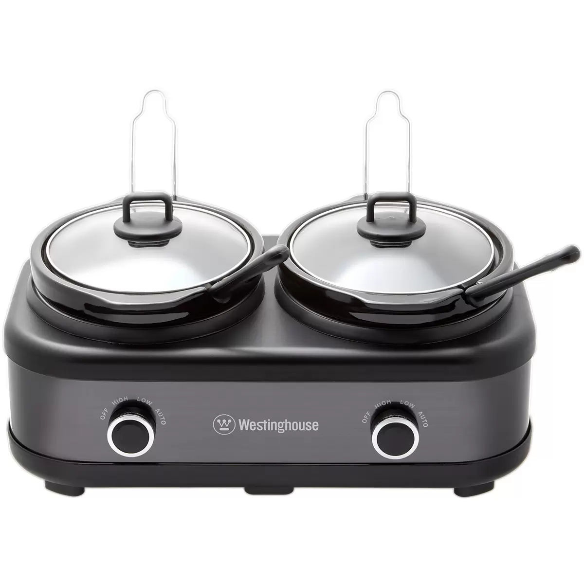 V178-67244-202508051020-00 Westinghouse Slow Cooker With Auto Function 2 x 2.5L - Image 1