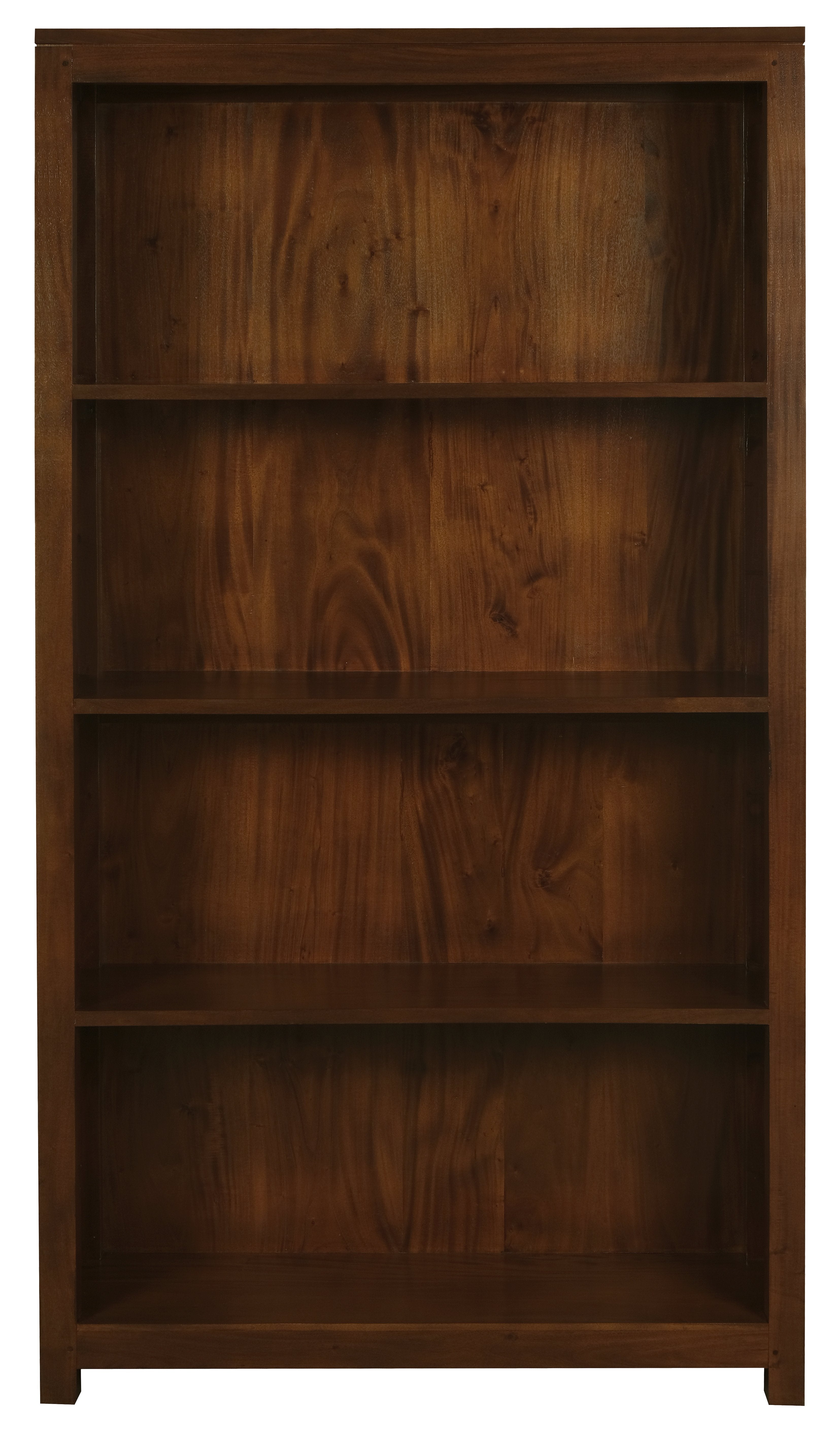 V199-BC000TAWM-202509091010-00 Amsterdam Bookcase Wide (Mahogany) - Image 1
