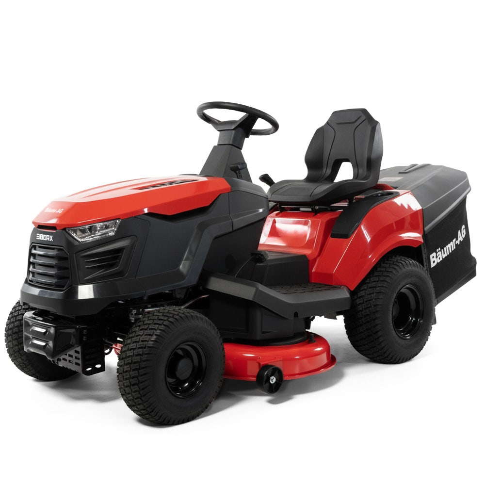 V219-MOWRIDBMP38A-202509191848-00 BAUMR-AG 38" Ride On Mower Tractor, Electric Start, 14hp 452cc, Hydrostatic, 100kg Towing, 7 Cut Heights - Image 1