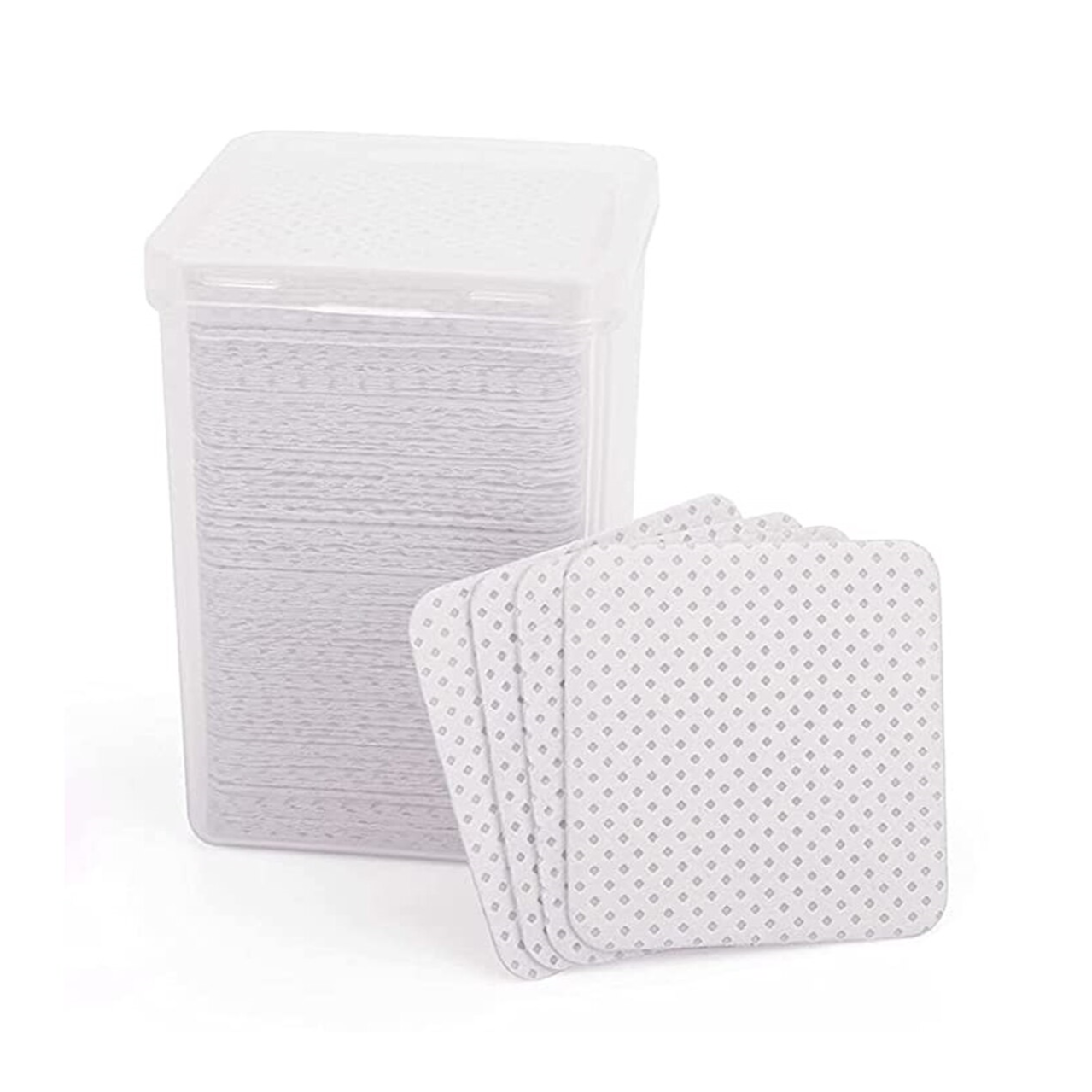 V238-SUPDZ-40931988897872-202508280310-00 Miosh Eyelash Extensions Adhesive Glue Wipes 200PCS - White - Image 1