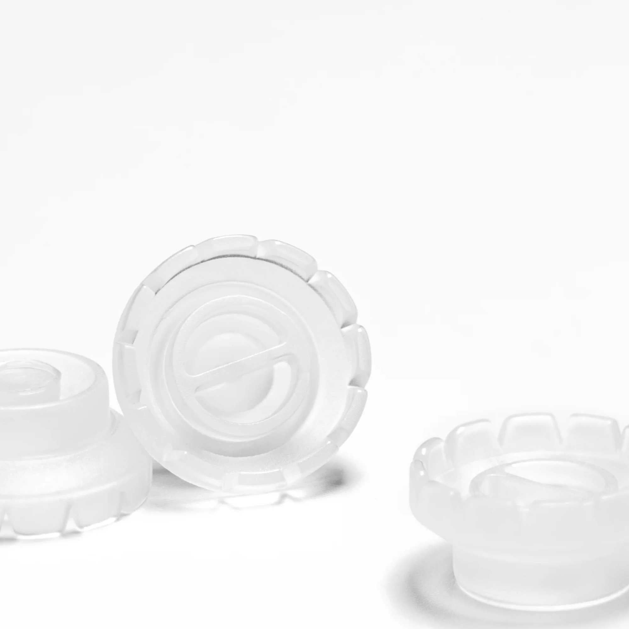 V238-SUPDZ-40931992305744-202508280321-00 Miosh Eyelash Adhesive Cups 100 PCS - Blossom Eye Lash Extensions Glue Holder - Image 1