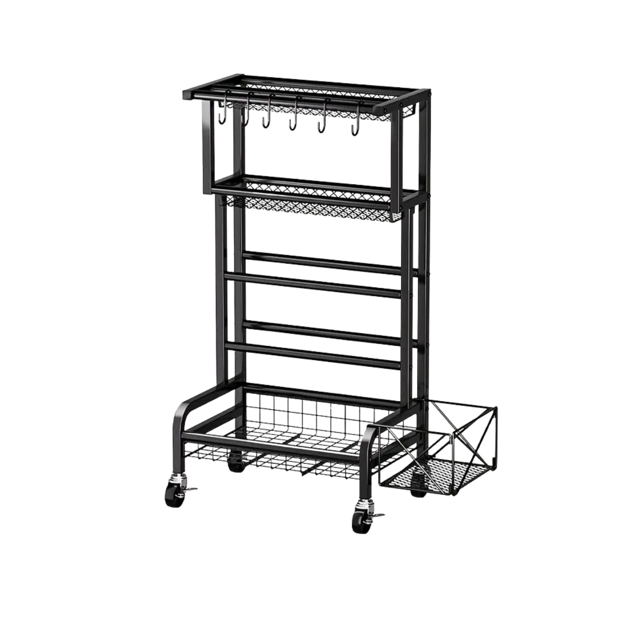 V238-SUPDZ-41220374265936-202508121156-00 Social Hike Gym Equipment Storage Rack on Wheels - Dumbbells Weights Organiser - Image 1