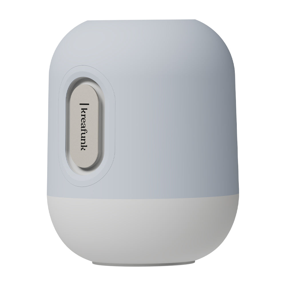 V398-KFKLP04-202508251020-00 Kreafunk Kids Glowie Bluetooth Speaker W/ Light - Cloudy Blue - Image 1