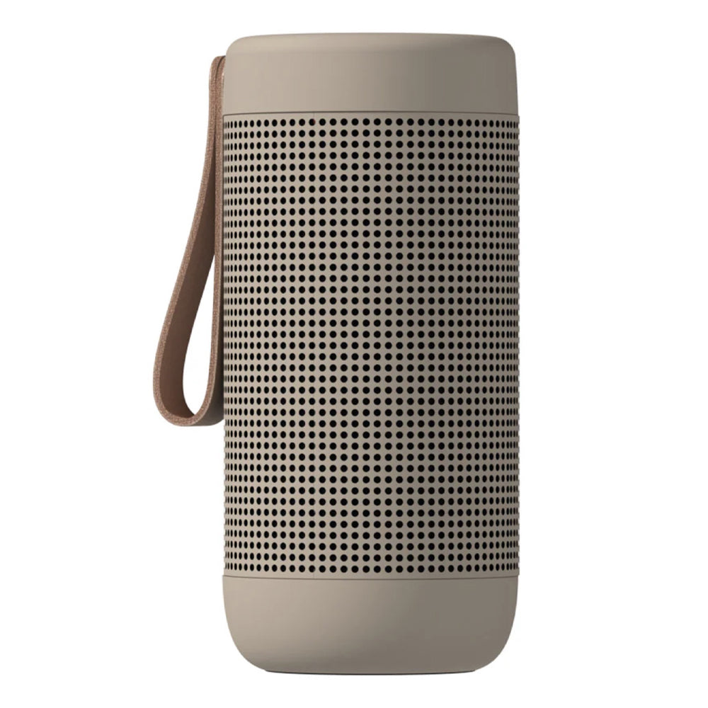 V398-KFWT209-202508251026-00 Kreafunk Acoustic Bluetooth Speaker - New Ivory Sand - Image 1