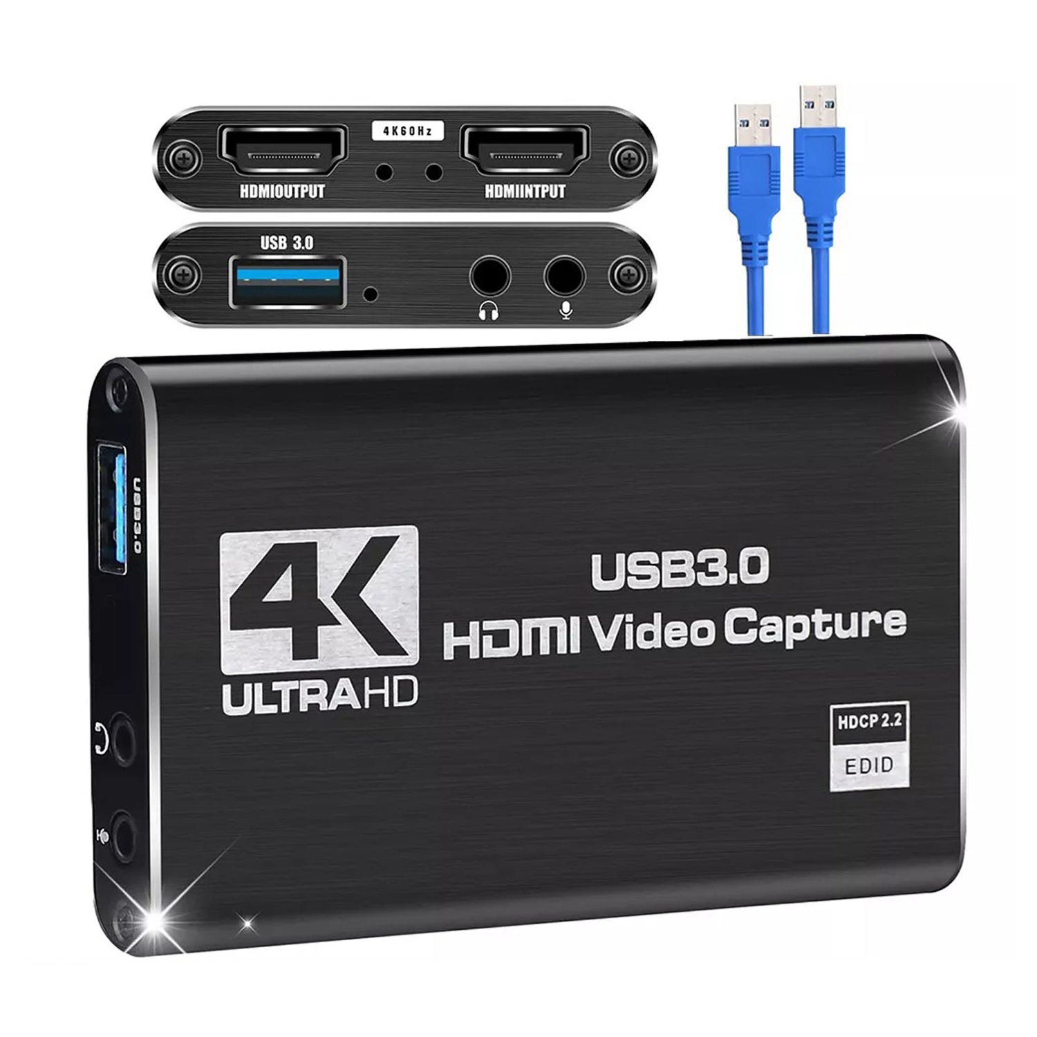 V462-MD-172-01-202508081115-00 4K 1080P 60FPS HDMI to USB 3.0 Video Capture Card For PS4/PC/OBS Nintendo Switch - Image 1