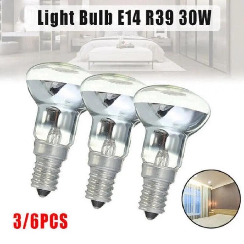 V528-3PCSLIGHTBULB-132597-202510010354-00 E14 R39 30W Light Bulb for Lava Lamps Screw In Spotlight 240V 3 or 6PCS - 3PCS - Image 1