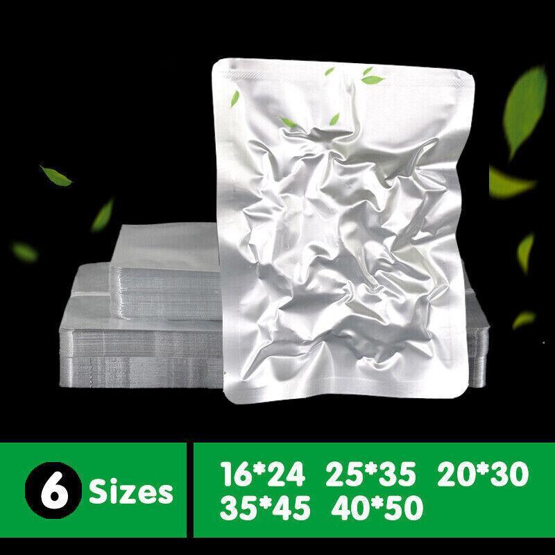 V528-9360101033255-202509302145-00 100/200X Aluminum Foil Heat Seal Mylar Food Vacuum Bags 6 Sizes - 40x50cm x 100 PCS - Image 1