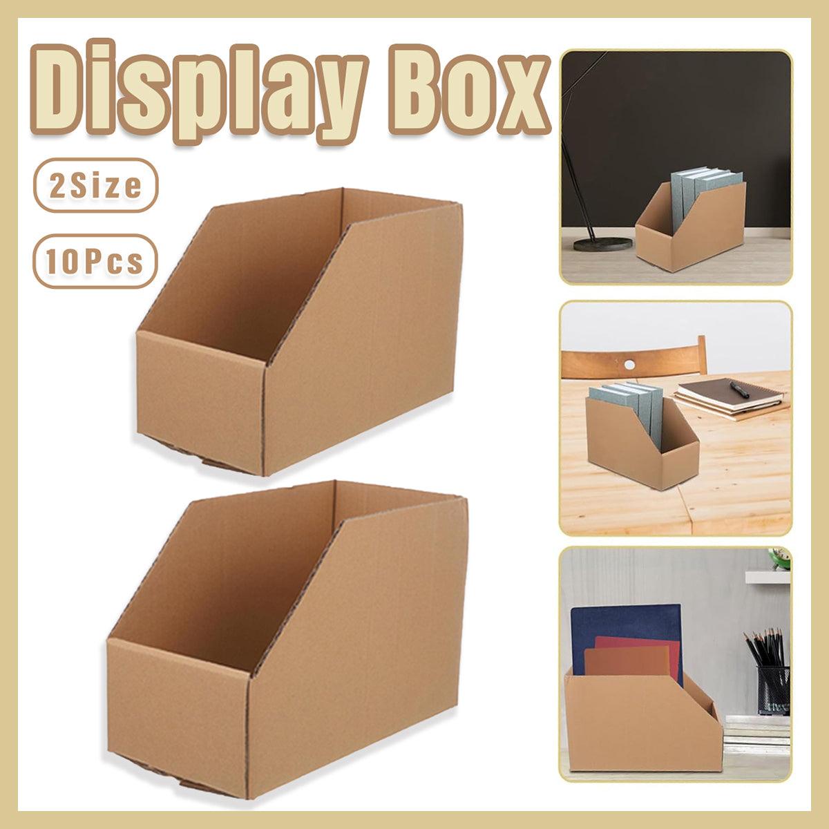 V528-BIN-10PCS-60-30-20-676583-202510010454-00 10pcs Slanted Display Boxes for Sorting Organising Storage Containers Organizer - 60cm x 30cm x 20cm - Image 1