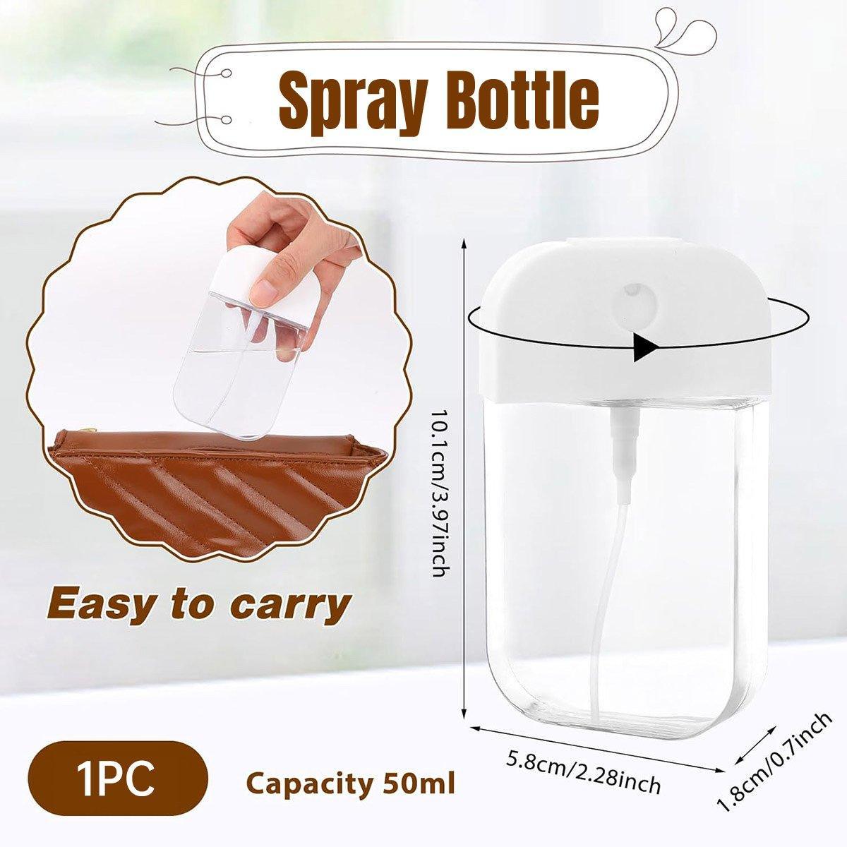 V528-BOTTLE-50ML-404715-202509190925-00 1pc Portable Card Spray Bottle Refillable Travel Watering Can for Skincare - Image 1