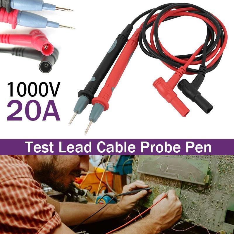 V528-CABLEPROBEPEN-904162-202509251004-00 1000V 20A Digital Multimeter PVC Test Lead Probe Pen - Image 1