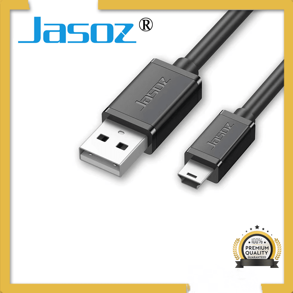 V528-D108T-D128USBA-T1-5M92410-202509251120-00 USB 2.0 to Mini USB 5Pin Data Charging Cable 1.5m for Camera HDD Dash Cam - Image 1