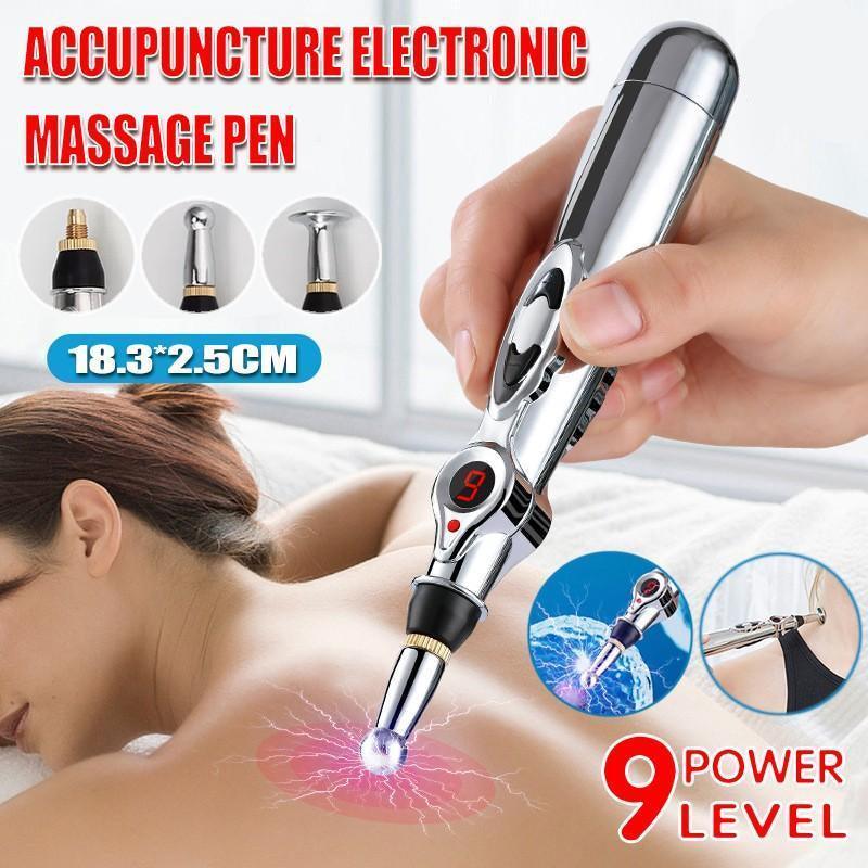 V528-ELECTRONICACUPUNCTUREPEN-912020-202509251145-00 Accupuncture Electronic Massage Pen Energy Pen Relief Pain Tool Meridian Therapy - Image 1
