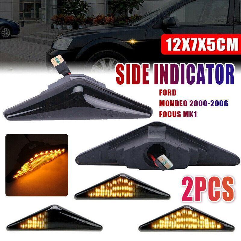 V528-FLOWINGINDICATORS-2PCS-553338-202509251220-00 1 Pair Flowing Side Led Indicator Blinker Light For Ford Falcon FG XT XR6 XR8 - Image 1