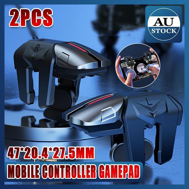 V528-GAMINGTRIGGER-2PCS-849843-202509251152-00 2PCS Mobile Gaming Triggers for PUBG COD Gamepad Controller for Android iOS - Image 1