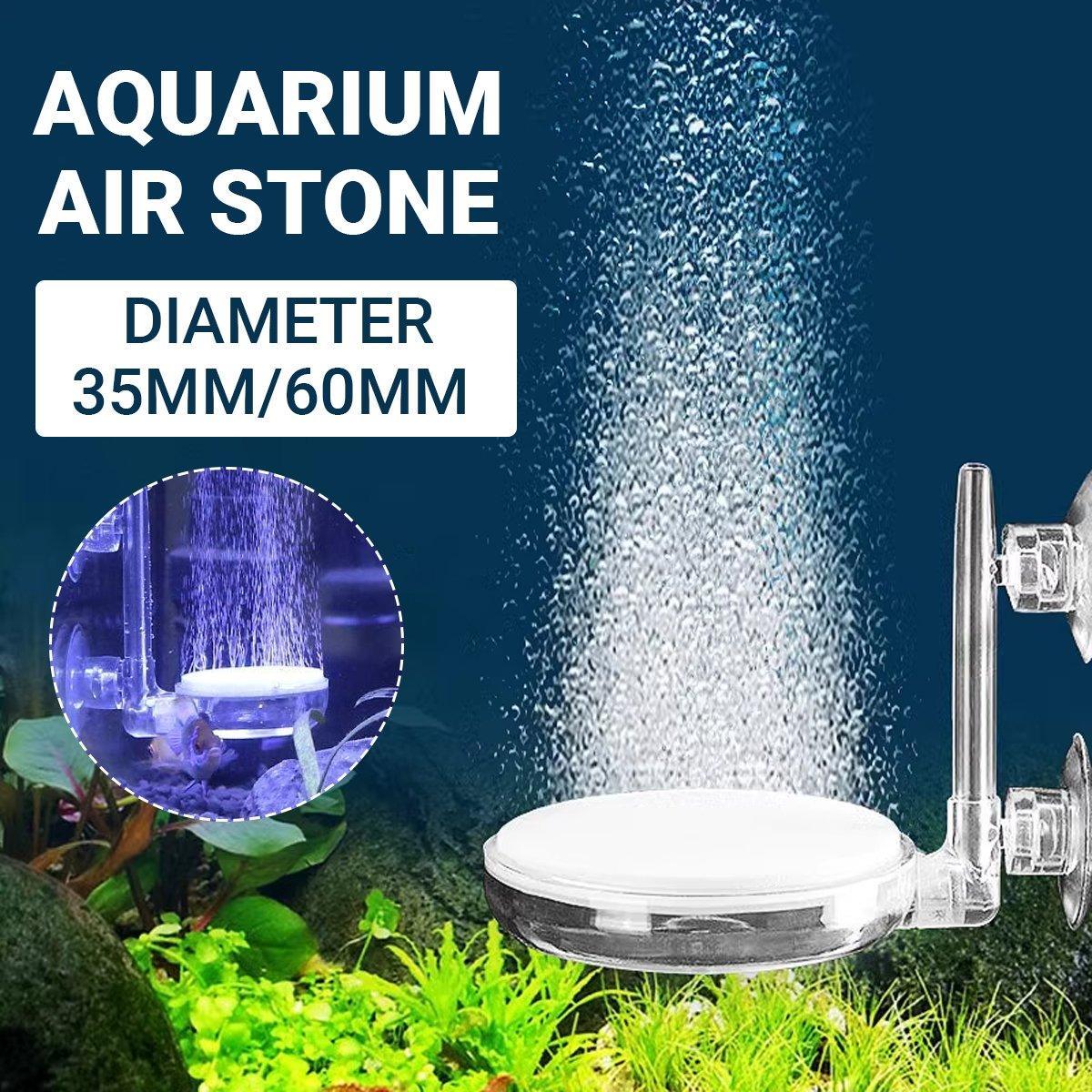 V528-GAS-DISK-Y60-199093-202509302227-00 Quiet Bubble Stone Aerator Head Fish Tank Oxygen Pump Nano Air Disc Atomizer - Diameter 60MM - Image 1