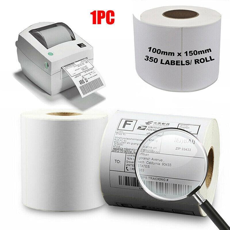 V528-LABELPAPER100-150-350-1PCS-68011-202509251621-00 Direct Thermal Postage Labels 100x150mm Roll 350 Stickers - Image 1