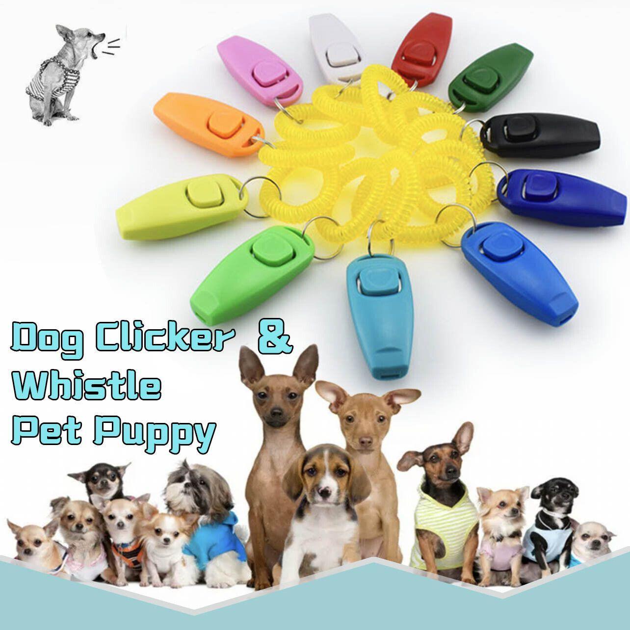 V528-LI2COLOUR-LIGHTBLUE79571-202509301409-00 Dog Whistle and Clicker Set for Training Stop Barking Obedience Tool Combo - Light Blue - Image 1