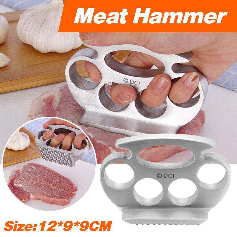 V528-MEATHAMMER-45106-202509251003-00 Alloy Tenderiser Meat Hammer Household Tenderizer Duster Kitchen Cooking Tool Au - Image 1
