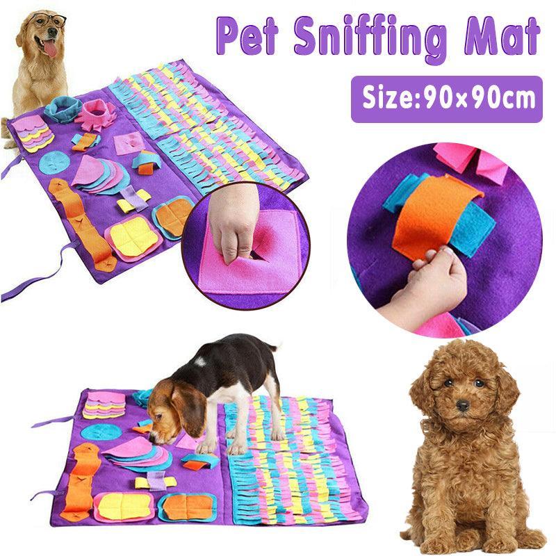 V528-PETTRAININGBLANKET-542971-202509291627-00 Dog Pet Nose Training Sniffing Pad Toys Blanket Game Feeding Cushion Snuffle Mat - Image 1