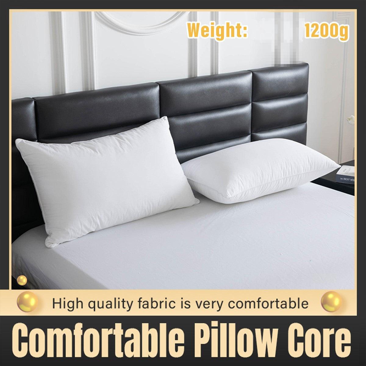 V528-PILLOW-INSERT-48-74-116902-202509251545-00 Hotel Quality White Pillow Core Soft Cotton Pillow Insert for Bedroom Living Room - Image 1
