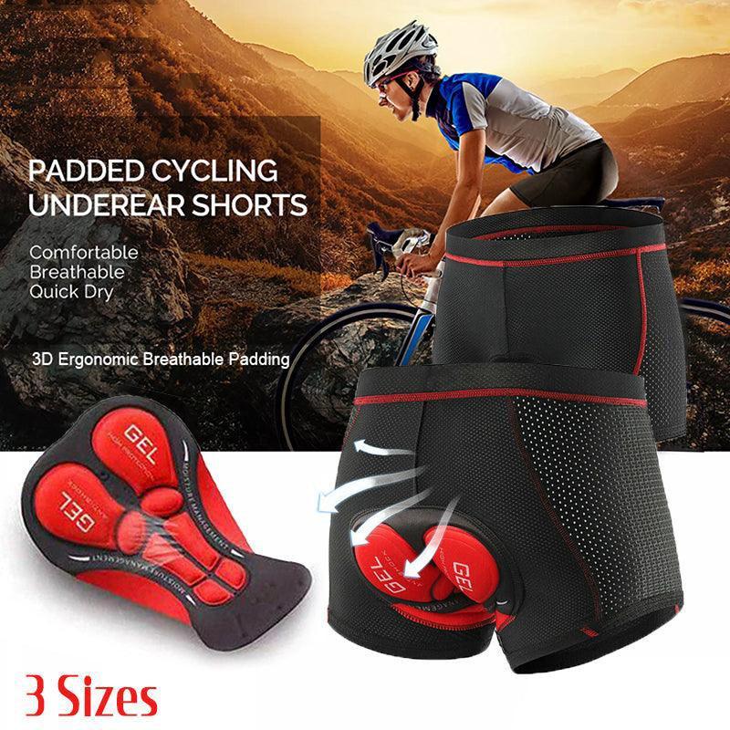 V528-RIDINGUNDERWEAR-L-85554-202510010818-00 Crocox Men'S Cycling Shorts 3D Padded Riding Underwear Quick-Dry Bicycle Pants - XL - Image 1
