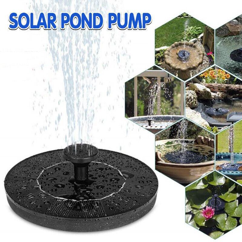 V528-SOLARFOUNTAIN-698520-202509251030-00 2022 Outdoor Solar Powered Floating Bird Bath Water Fountain Pump Garden Pond Au - Image 1