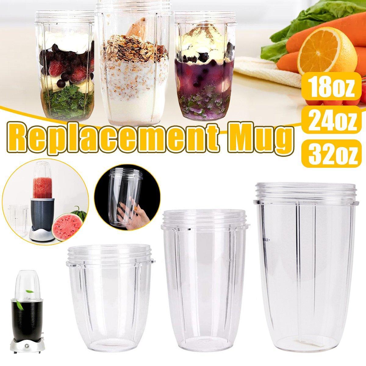 V528-TUMBLER-24OZ-465524-202509302109-00 Blender Cups 32OZ 24OZ 18OZ Replacement Accessories Juicer Ice Crushing Blades - 24oz - Image 1