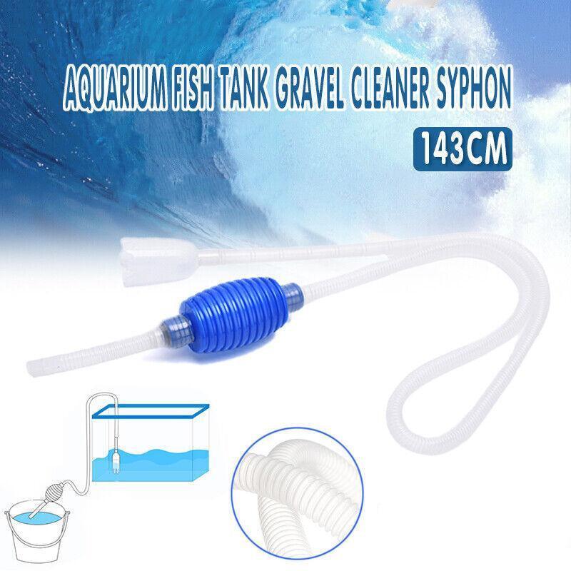 V528-WATERCHANGERSIPHON-454681-202509291646-00 Large Aquarium Fish Tank Gravel Cleaner Syphon Vacuum Water Changer Siphon Hose - Image 1