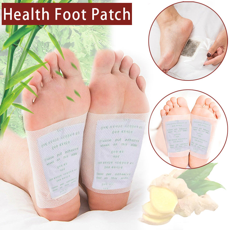 V528-ZUTIE-10PCS-59095-202510010218-00 10-300 Ginger Herbal Detox Foot Patches for Slimming & Cleansing - 10PCS - Image 1
