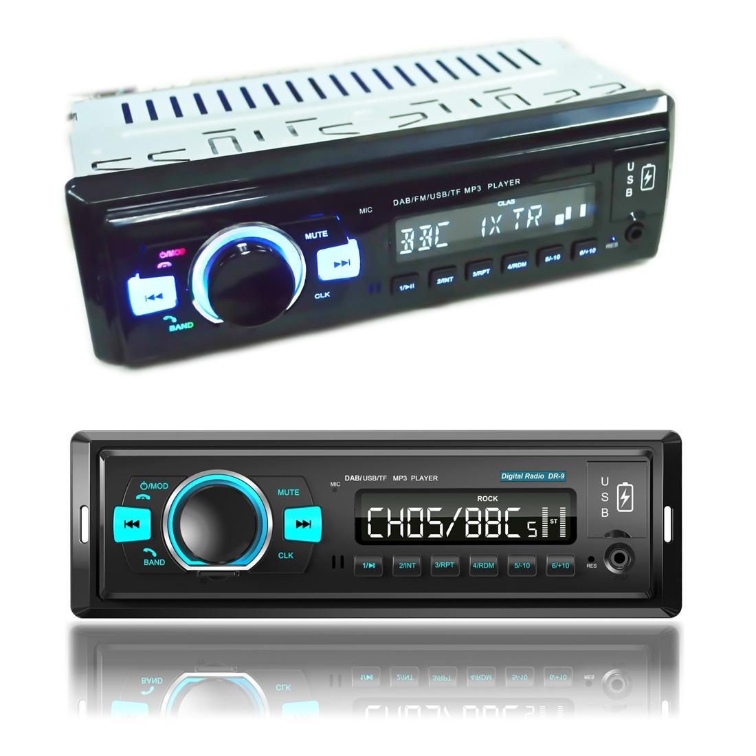 V562-0074PRC-202508271820-00 1-Din Car Dab Radio Player - Bluetooth Fm U Disk Mp3 Tf Card - Image 1