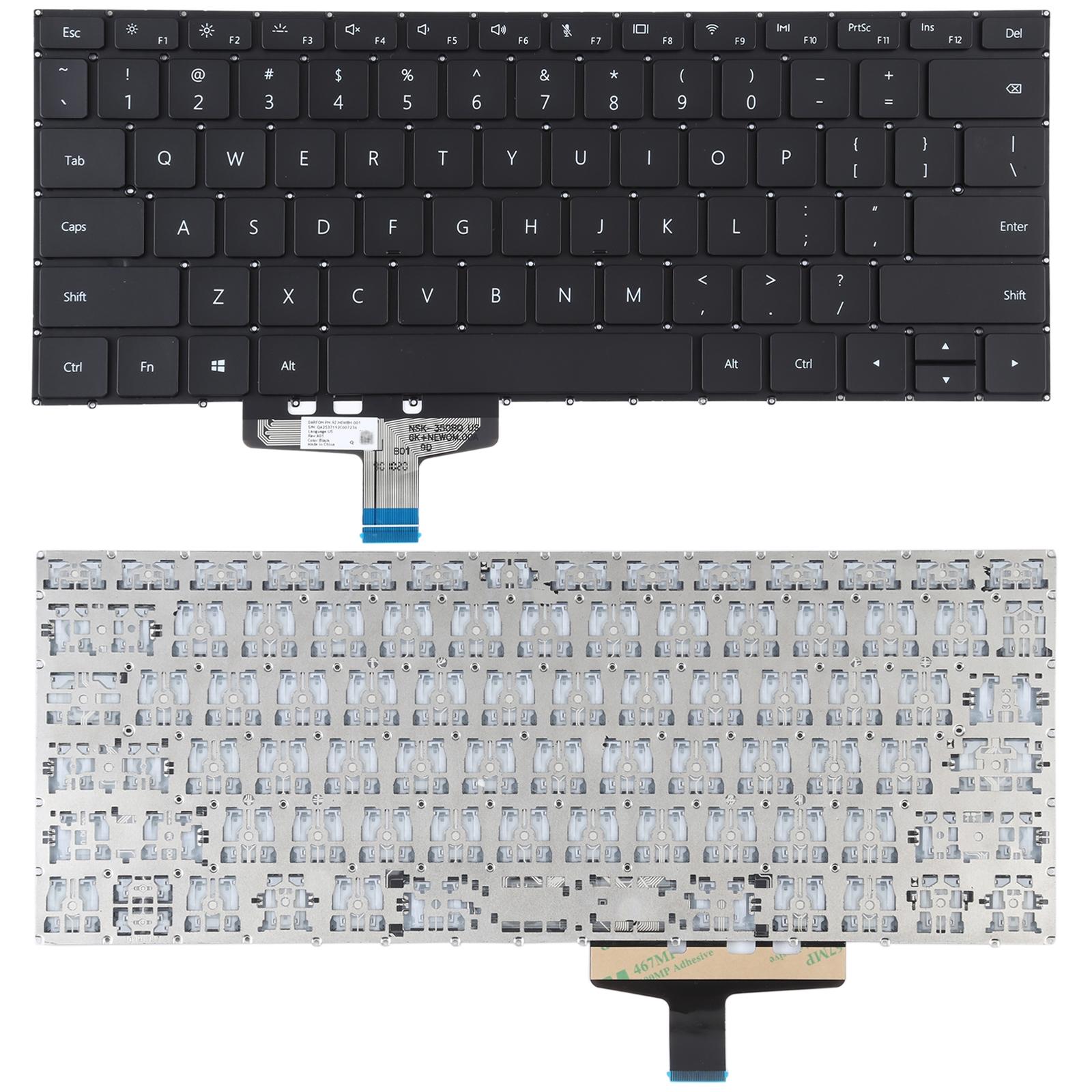 V562-010339300ADE-202508271546-00 Us Version Keyboard for Huawei Matebook 13 Vlt-w60 / W50 - Image 1