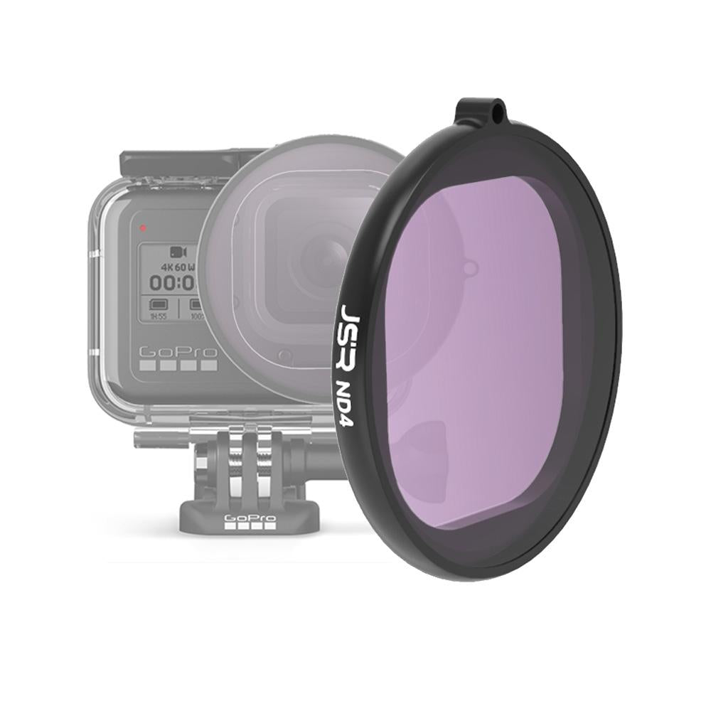 V562-0791ACD-202508272220-00 Hero8 Round Housing Filter with Nd4 Lens - Image 1